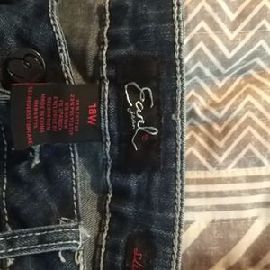 Earl Jeans slim boot cut 18w